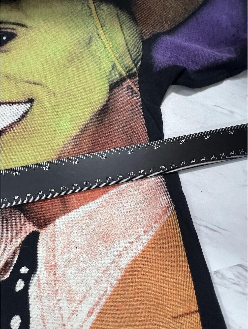 The Mask Jim Carrey All Over Print Movie Graphic T Shirt XL Tultex #11P - Picture 5 of 6